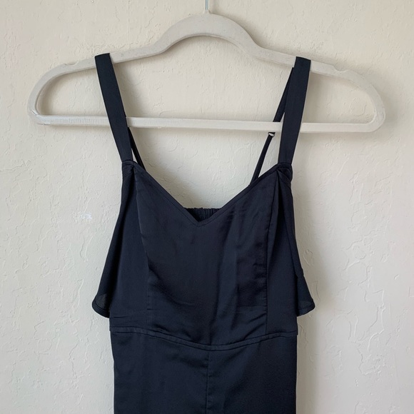 Abercrombie & Fitch Satin Tie Jumpsuit - Picture 3 of 5